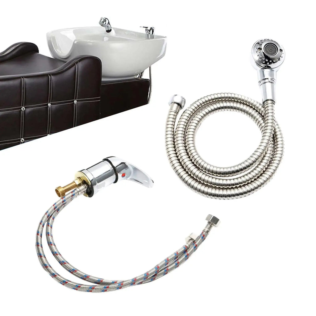 Shampoo Sprayer Handheld Hose Hot/Cold Water Mixer for Bathing Baby Pets