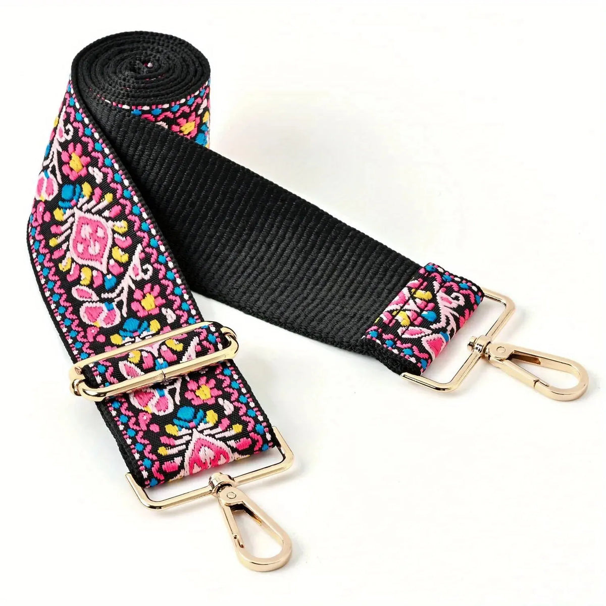 1pc Ethnic Style Purse Strap Replaceable Handbag Fanny Bag Crossbody Bag Strap Simple Adjustable Wide Strap Portable Strap