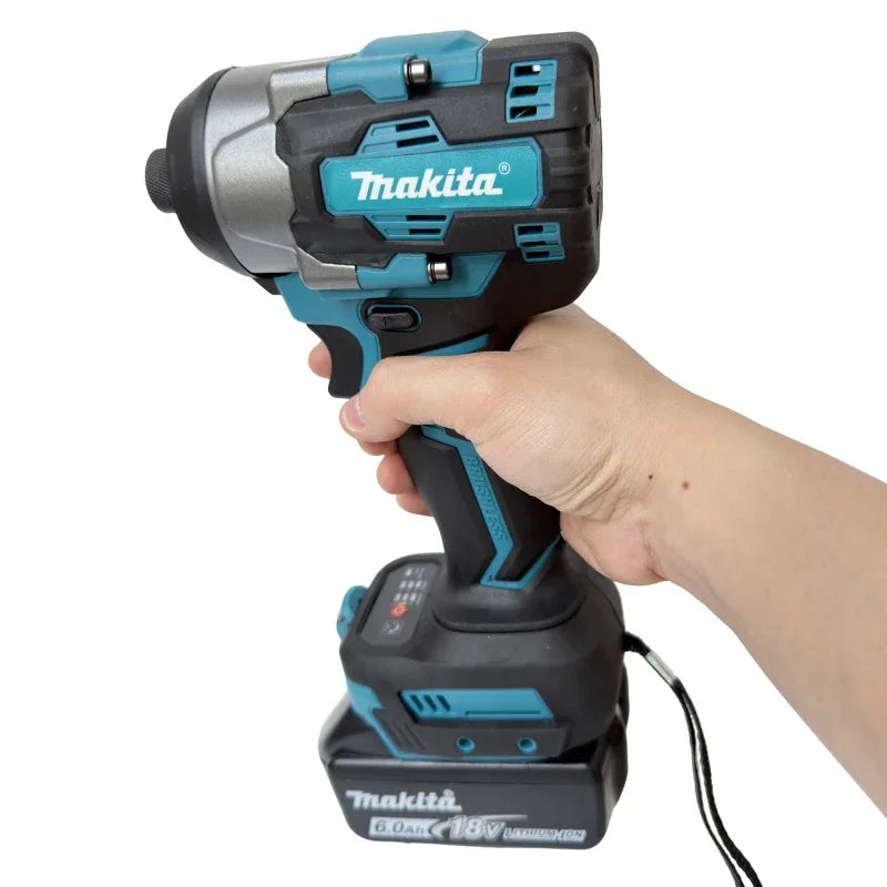 Makita 500Nm Impact Wrench Brushless Cordless 18V High Torque Electric Tool for Steel Construction & Large Equipment Repair