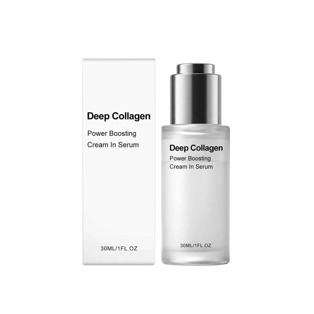 Deep Collagen Serum Diminishes Fine Lines Shrink Pores Lasting Hydrating Improve Skin Dryness Tightness Hyaluronic Acid Essence