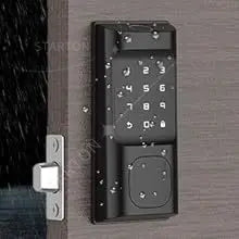 Home Security Anti-Theft Digital Automatic Intelligent Biometric Fingerprint Deadbolt Electric Bolt Door Lock