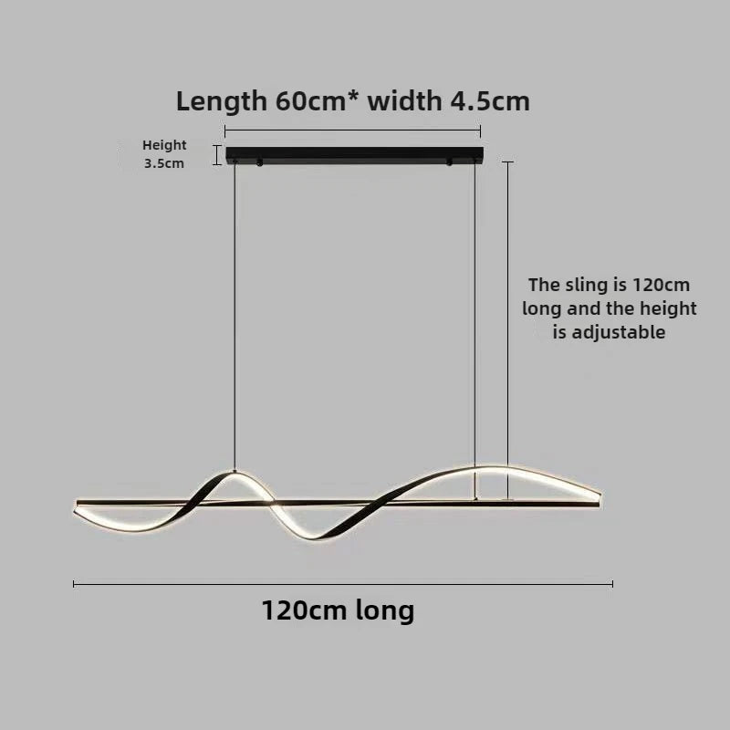 Modern Light Luxury Restaurant Pendant Lamp Italian Creative Living Room Dining Table Bar Counter Nordic LED Lighting Fixtures