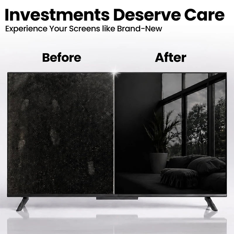 High Performance Screen Cleaning Kit for Computer Monitor and TV Display Dust Removal and Non-Streaking Spray 50ml SIKEZHAN