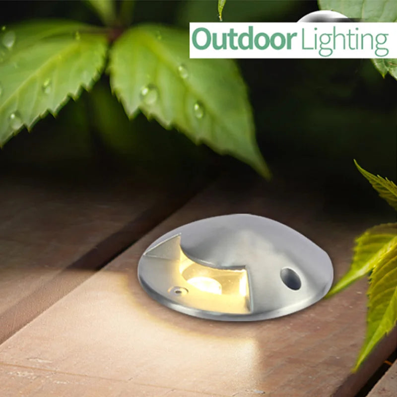 Outdoor Lighting 10W 6W 3W Garden Yard Step Stairs Floor Deck LED Recessed Inground Lamps LED Underground Spotlight AC220V 110V