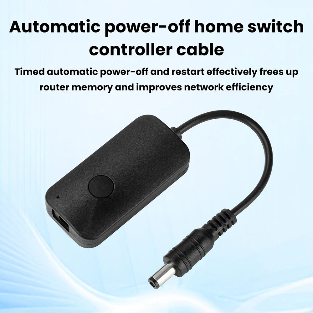 DC 9-12V Intelligent Router Automatic Restart Line Timed 24/48/72 Hours With Three Levels Of Adjustment WiFi Reset Router