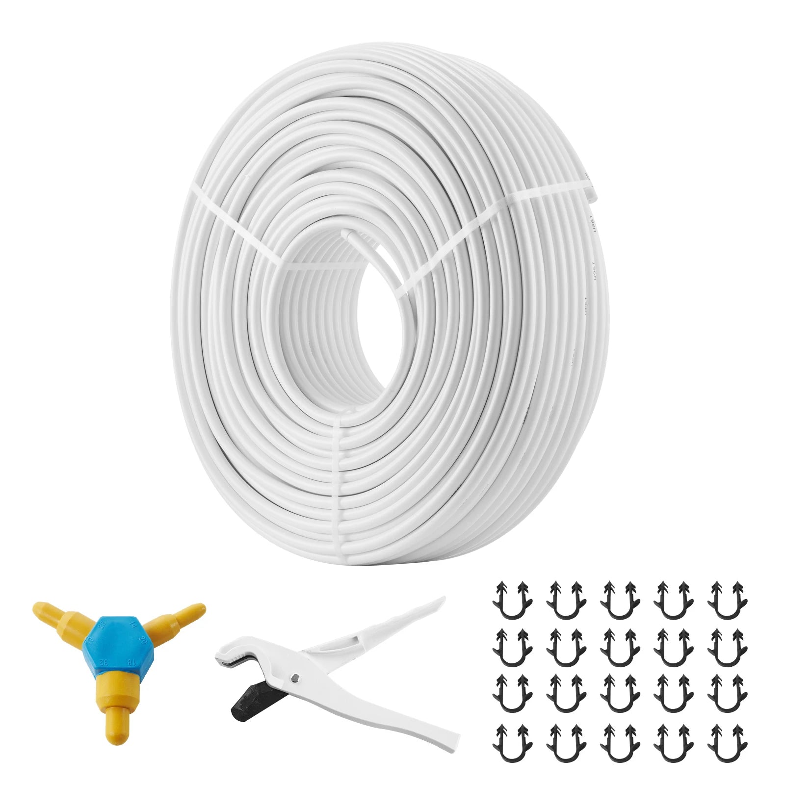 SucceBuy PEX-AL-PEX Tube 656ft 5/8'' Diameter Aluminum-Plastic Composite Pipe Oxygen Barrier Radiant Floor Pipe 0.08'' Thickness