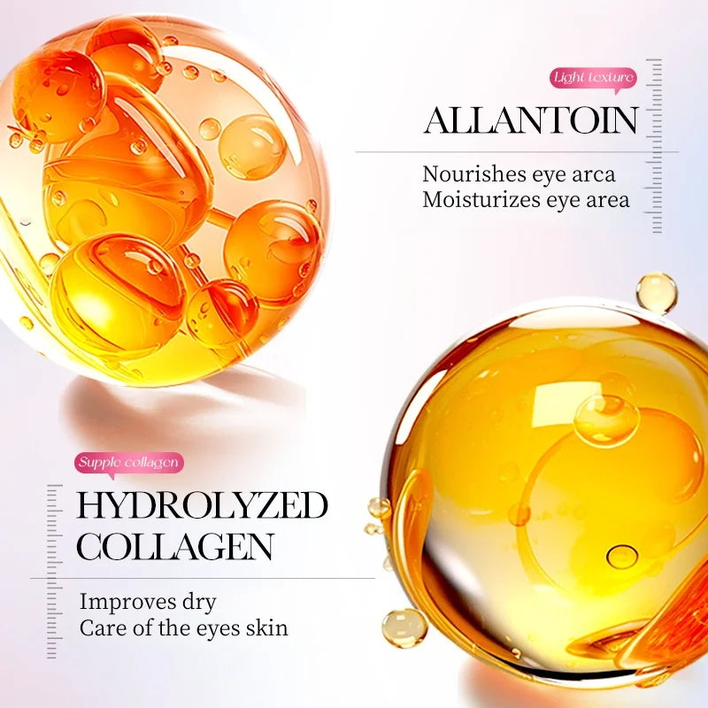 80Pcs Niacinamide Collagen Brightening and Moisturizing Eye Mask, Contains Niacinamide, Making the Skin More Radiant, Firm, and Moisturized, Providing a Glowing Effect, Improving Dry Skin Around the Eyes, Suitable for Those W