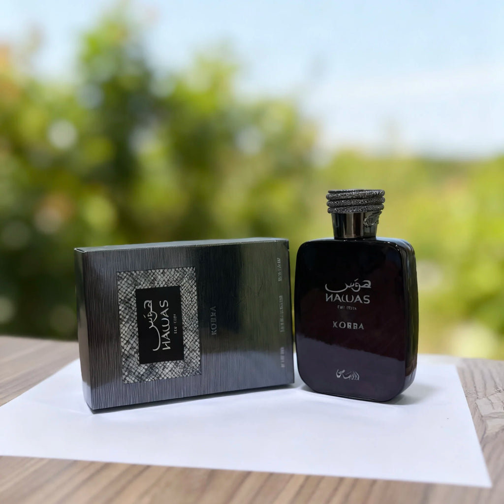 Rasasi Hawas Kobra Eau De Parfum Spray for Men – Bold Oriental Spicy & Woody Aromatic Scent, Long-Lasting Premium Arabian Fragrance, Perfect Gift, 3.4 Fl oz / 100 ml