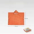 Emergency Raincoat Poncho Waterproof Rainwear Blanket Survival Camping Equipment Cold Insulation Rainwear Camping Equipment