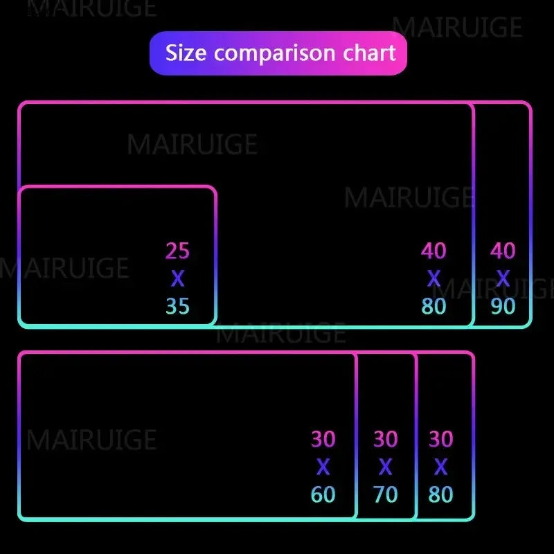 XXL RGB Gaming Mouse Pad 3D Geometric Desk Mat Game Accessories Large LED Light Rubber Anti-slip PC Computer Carpet with Backlit