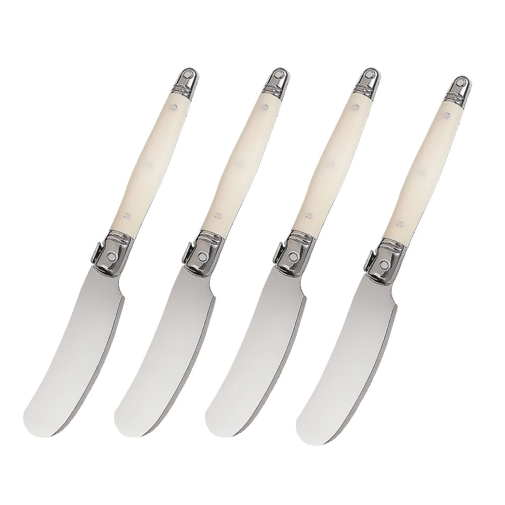 Jaswehome Butter Knife Cheese Dessert Spreaders Toast Breakfast Jam Knife Cream Knives Dessert Tools Kitchen Gadgets