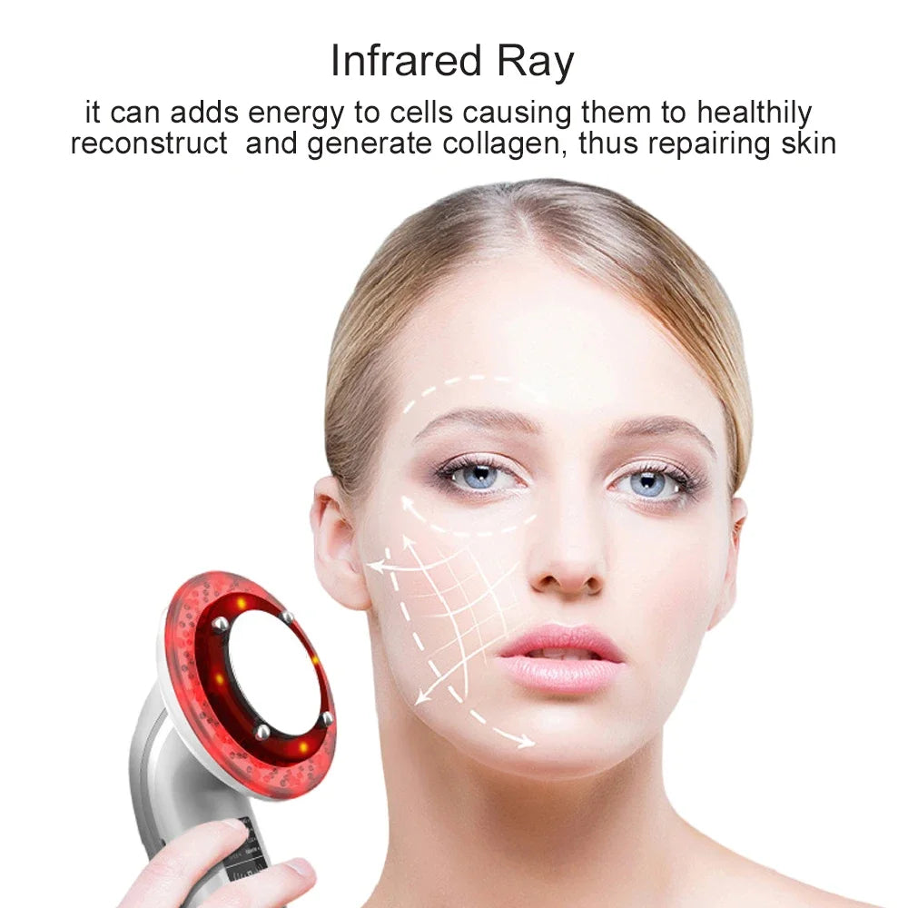 8 IN 1 EMS Body Slimming Massager Anti Cellulite Ultrasonic Cavitation Weight Loss Machine Fat Burner Electric Infrared Slimming