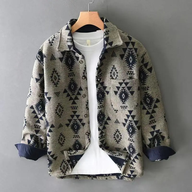 2024 Autumn/Winter New Thickened Warm Long-Sleeve Shirt Premium Brushed Fabric Skin-friendly and Trendy Shirt