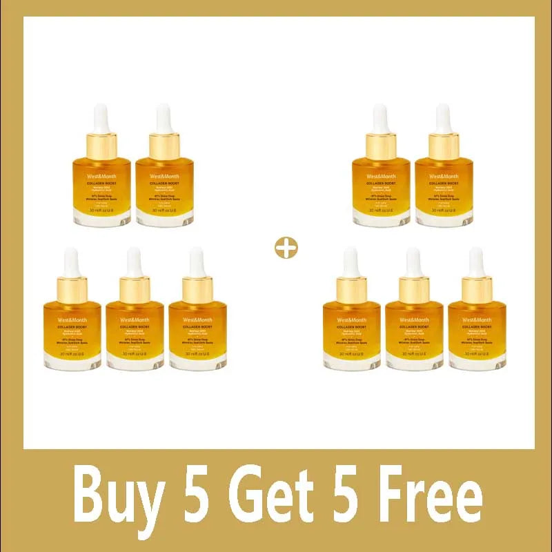 Collagen Face Serum Hydrating Tightening Smoothing Nourishing Brightening Face Skin Fade Fine Lines Anti-Aging Face Essence