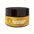 GZE Black Castor Oil Curl Defining Cream Non-stick Hydrates & Eliminates Frizz, Hair-Smoothing Anti-Frizz Cream to Define