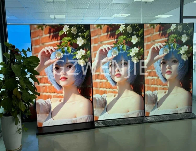 Vertical Full-screen LCD Advertising Machine with A Fixed Large-sized High-definition Screen for Commercial Signage Display