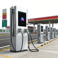 New DC Electric Car Charging Station 60KW 90KW 120KW Commercial IP55 Floor Mounted DC EV Charger With 7 Inch Screen