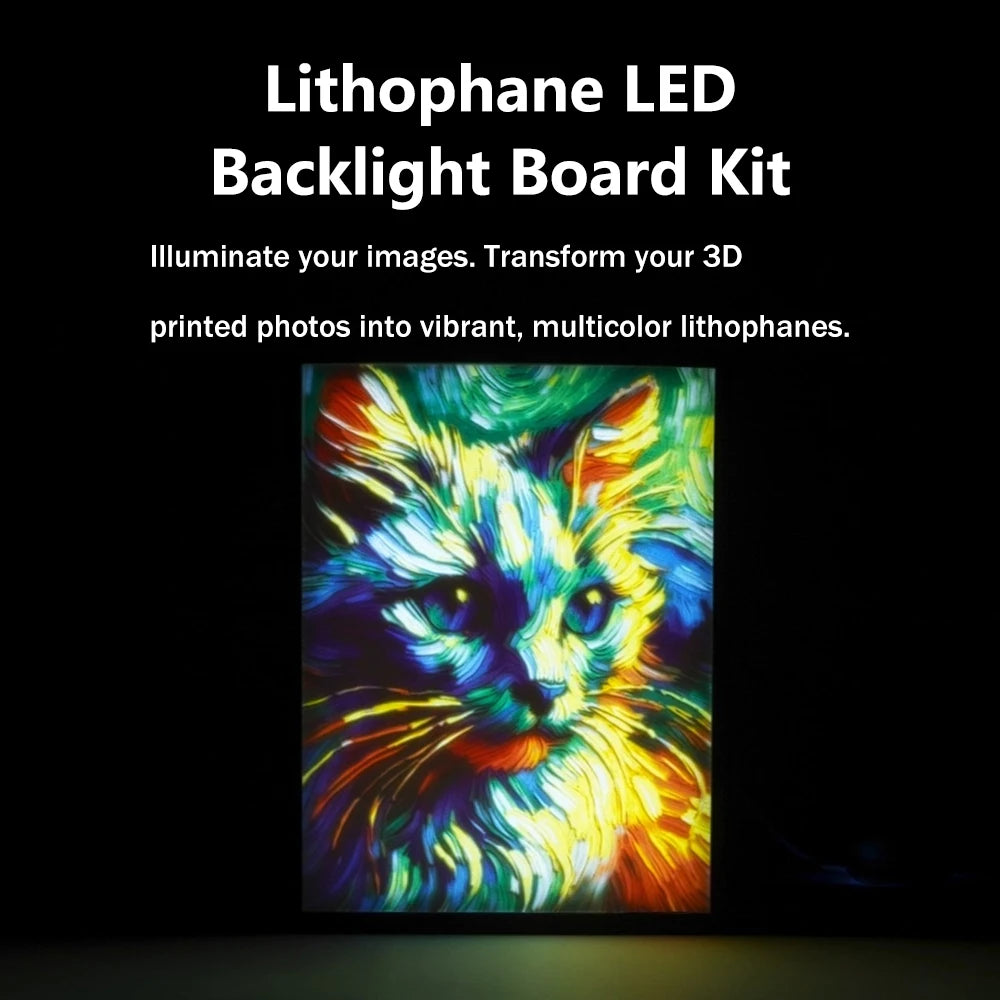 KC010 Lithophane CMYK PLAFilament 3D FDM Printer Filament for 3d print photos photo frame Back Light Plate 1.75mm pla Lithophane