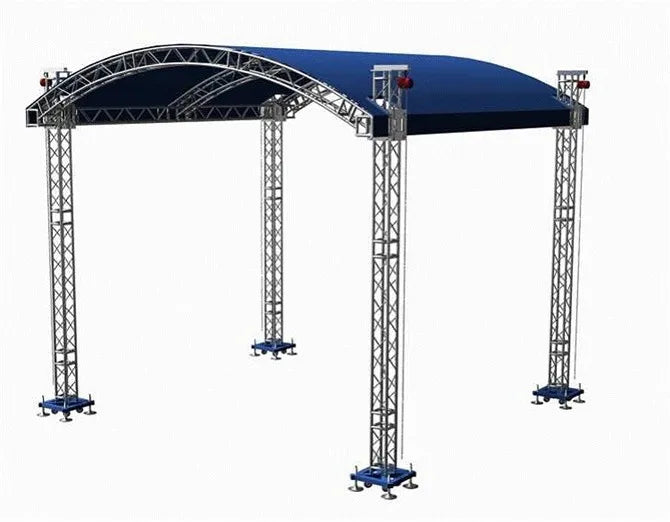 【Direct Factory Sale】Quick Install Small Lighting Booth With Stage For Sale