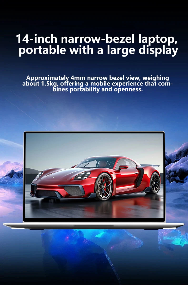 new 14.1" Intel 6500Y laptop 32GB RAM 1TB/2TB SSD 1920x1080 Portable laptops Windows 11 Pro Office Gaming Notebook computer 2026