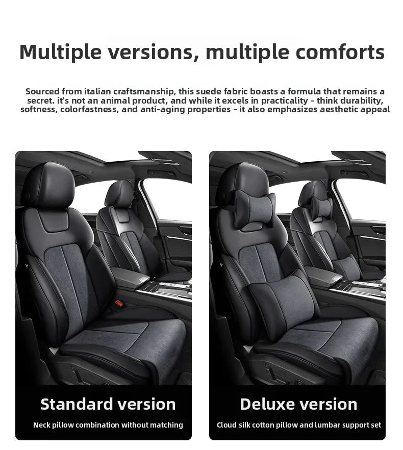 Custom Fit Full Luxury Car Seat Cover Car SUV Full Seat Set Perforated Genuine Leather for Various Models Contact Seller JJ208