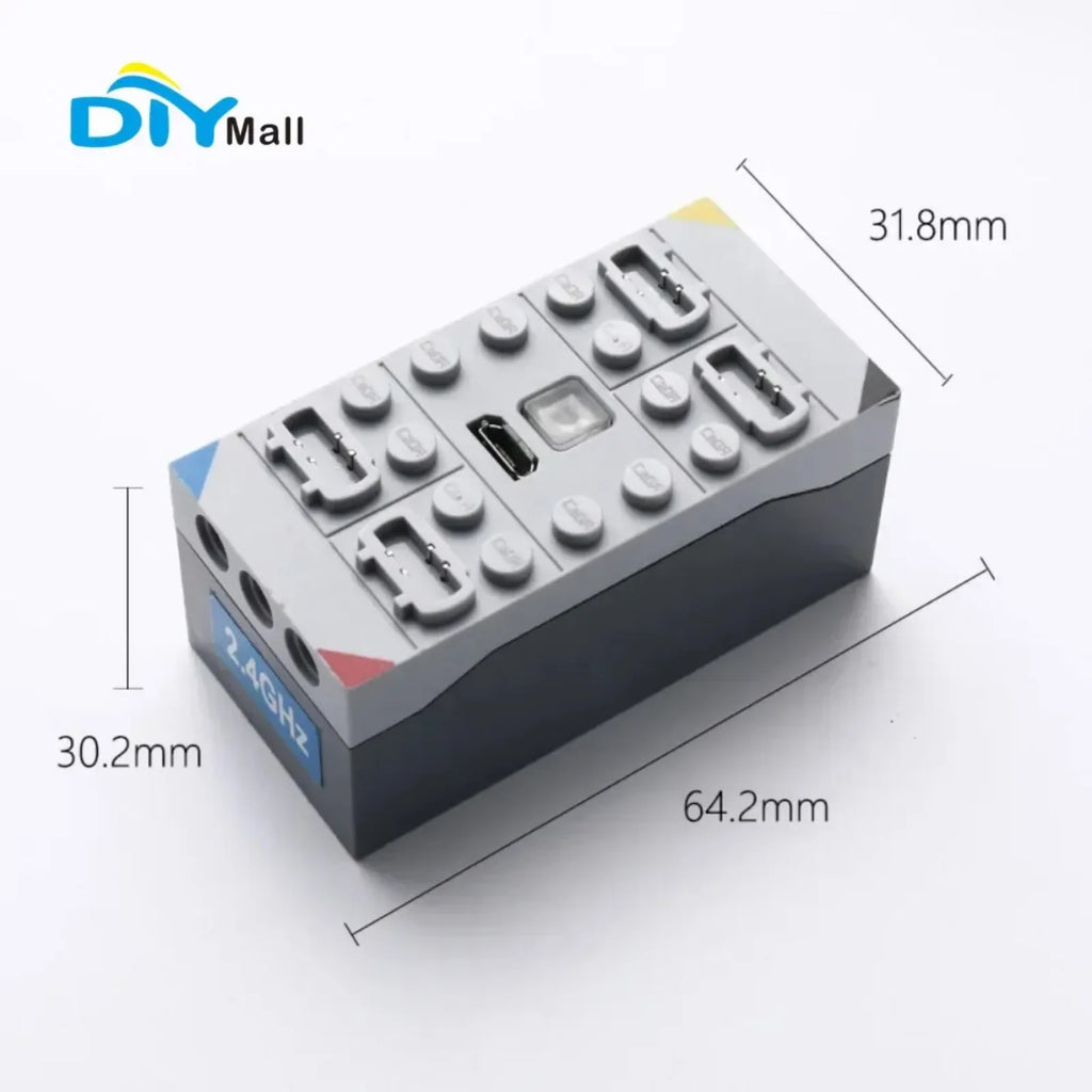 CaDA MOC Power Servo Motors Pro Compatible with  Building Blocks Power Functions Car Truck Model Upgrate Technical Parts