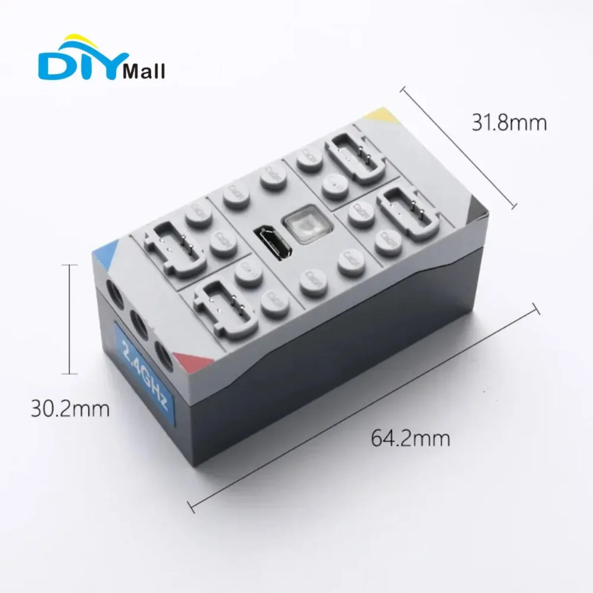 CaDA MOC Power Servo Motors Pro Compatible with  Building Blocks Power Functions Car Truck Model Upgrate Technical Parts