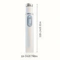 White Blue Light Battery Powered Face Eye Massage Portable Facial Beauty Care Pen Home Beauty Tools