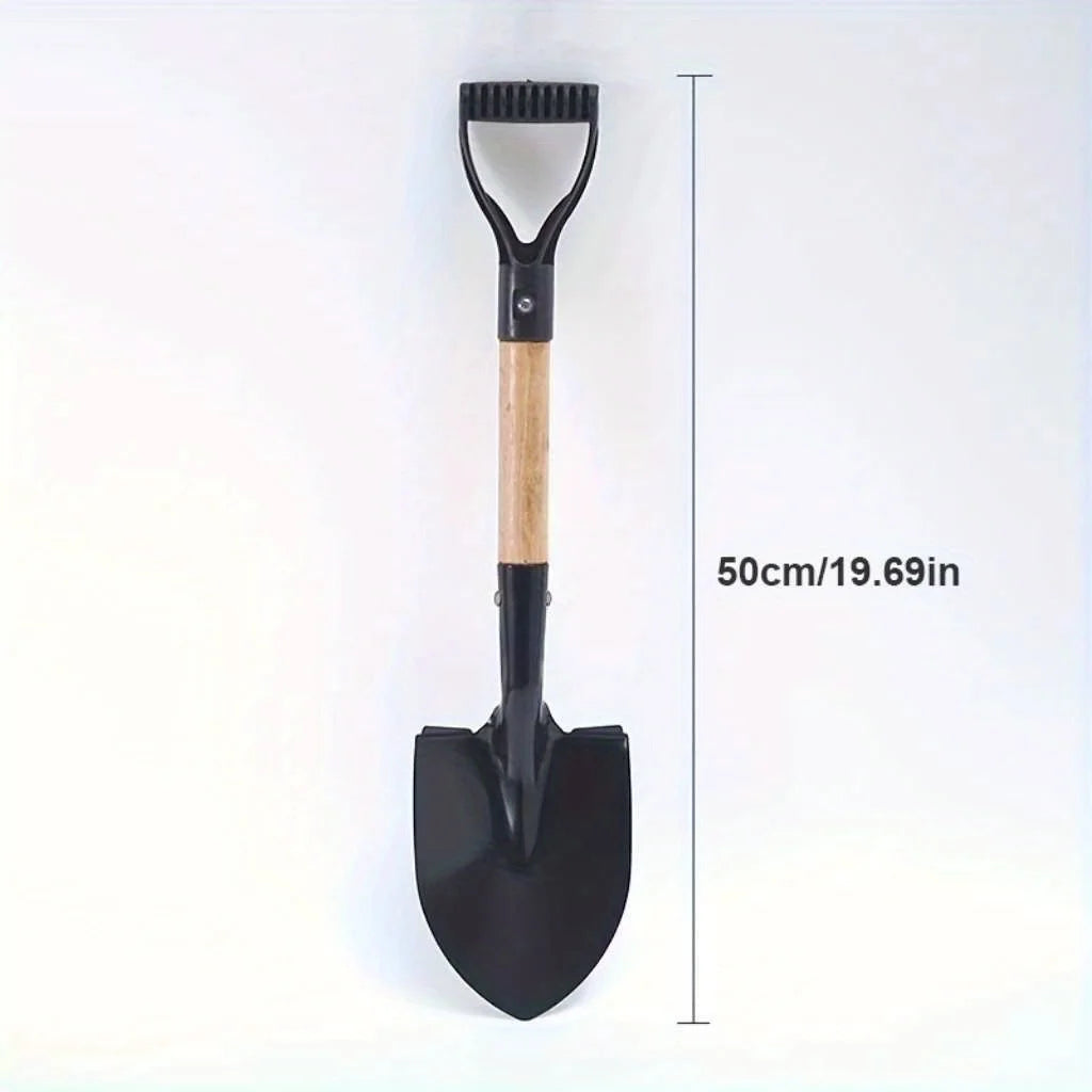 35.8/50.5cm Digging Shovel Manganese Steel Shovels Kids Trowel Waterproof Rustproof Garden Scoop for Outdoor Beach Camping