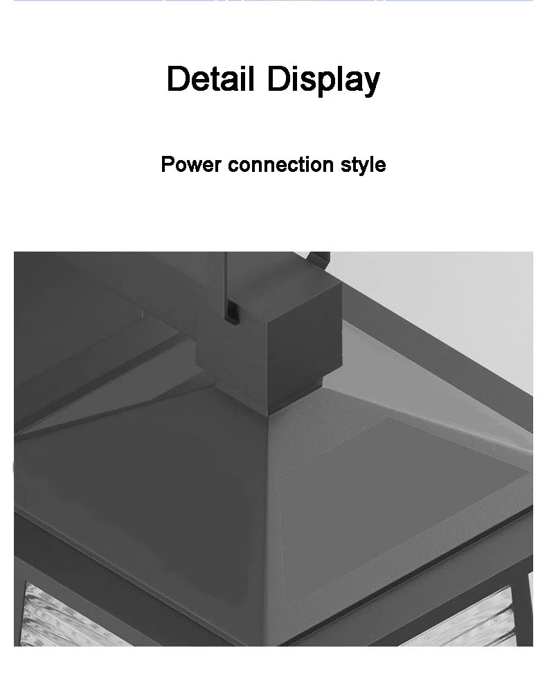 Outdoor Waterproof Garden Courtyard Lights, Outdoor Villa Corridors, Balconies, Doors, Exterior Walls, Wall Lights