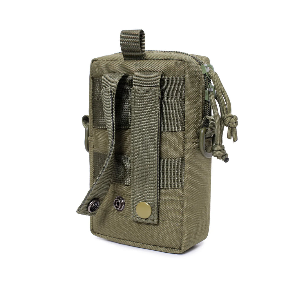 Organizer Waist Pack Bag military Molle EDC Pouch Water Bottle Canteen Kettle Carrier Outdoor Sports Phone Holder Camping Hiking