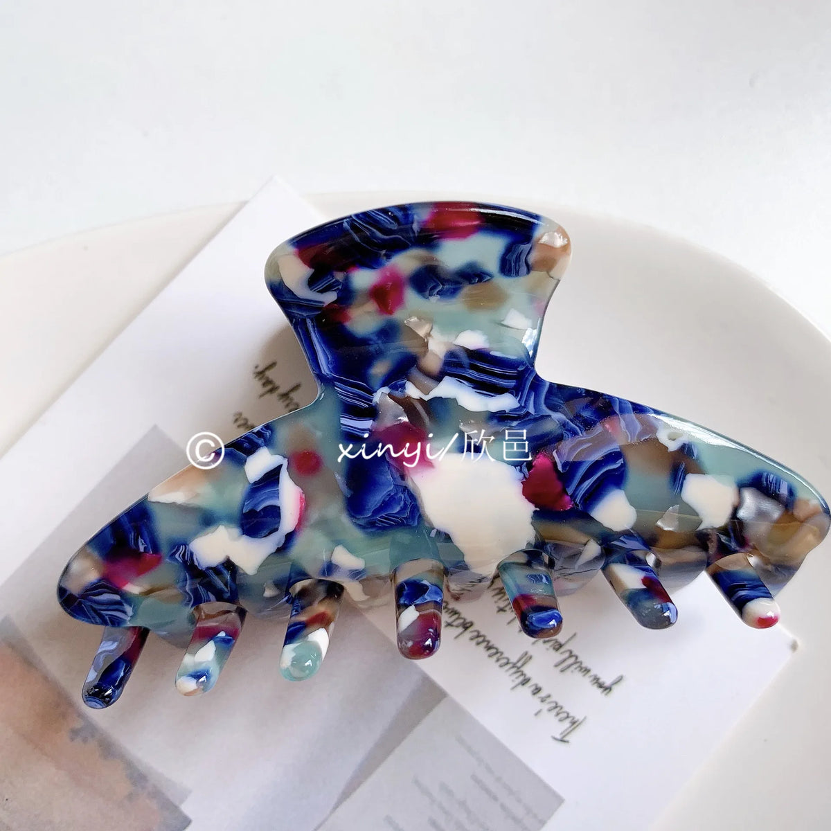 High-end Acetate Large Plate Hair Claws Fashion Hair Accessories Women Trend Back Head Clip Boutique Cute Girl Hairpins Headwear