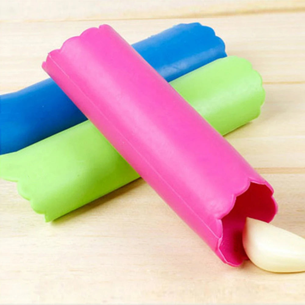 Silicone Garlic Peeler Skin Remover Roller Keeper Garlic Stripper Garlic Roller Peeling Tube Tool Kitchen Gadgets
