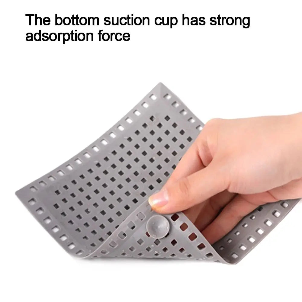 Useful Sink Strainer Anti-blocking Floor Drain Mesh Trap Hair Clean Up Waste Catcher Kitchen Bathroom Accessories
