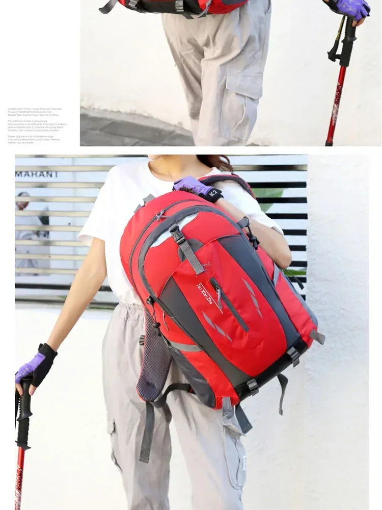 Outdoor Travel Backpack Big Capacity Fashion Travel Backpacks Men Climbing Travel Backpack Classic Sport Travel Backpacks