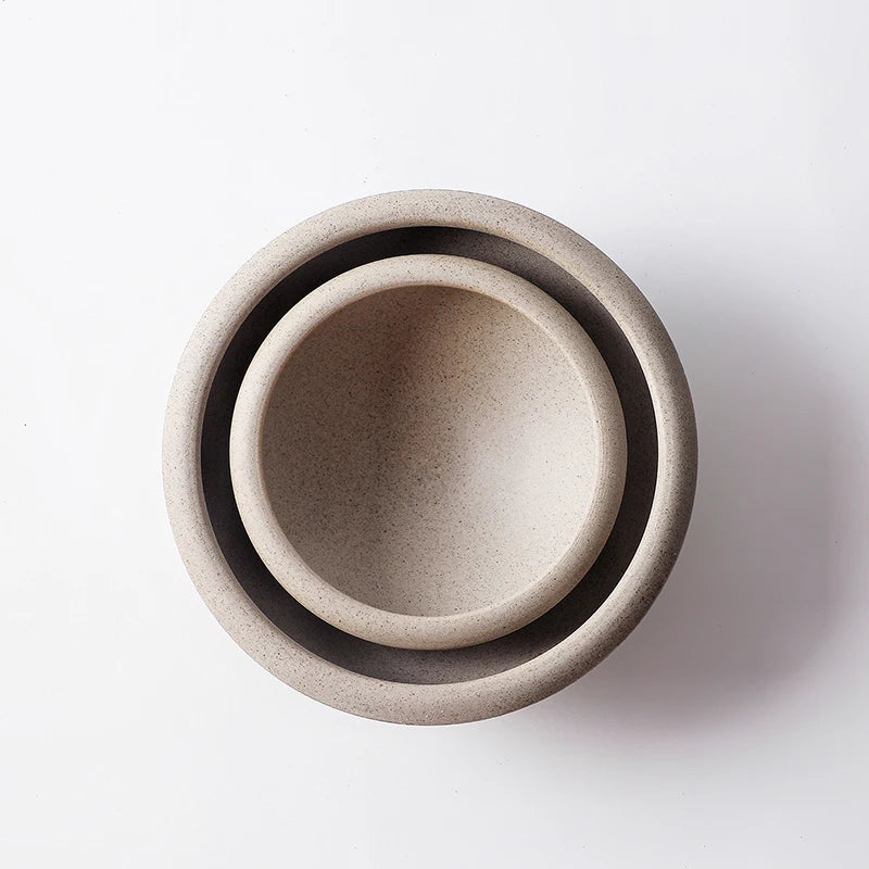 Frosted Coarse Pottery Bowl Vintage Soup Bowl Yogurt Dessert Bowl Appetizer Bowls Snack Sashimi Bowls Restaurant Tableware