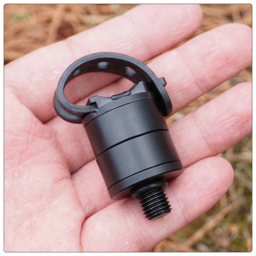 Hirisi Quick-Release Magnetic Carp Rod Holder Rest with Secure Pod – Strap-On Rod Mount, Durable Fishing Tools Accessories AC600