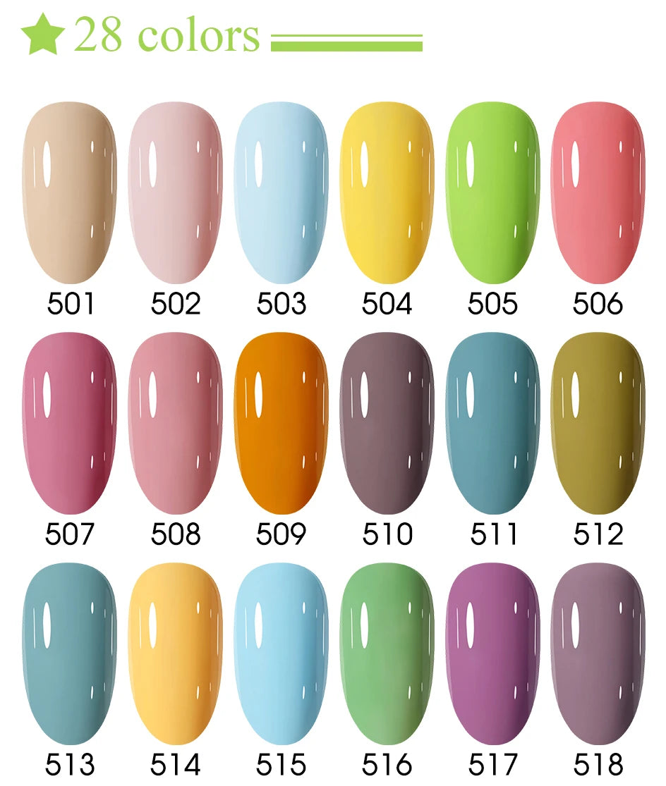 Clou Beaute HEMA TPO FREE Caramel Brown Wine Red Coffee Gel Nail Polish High Pigment Autumn Nail Art Full Coverage UV Varnish