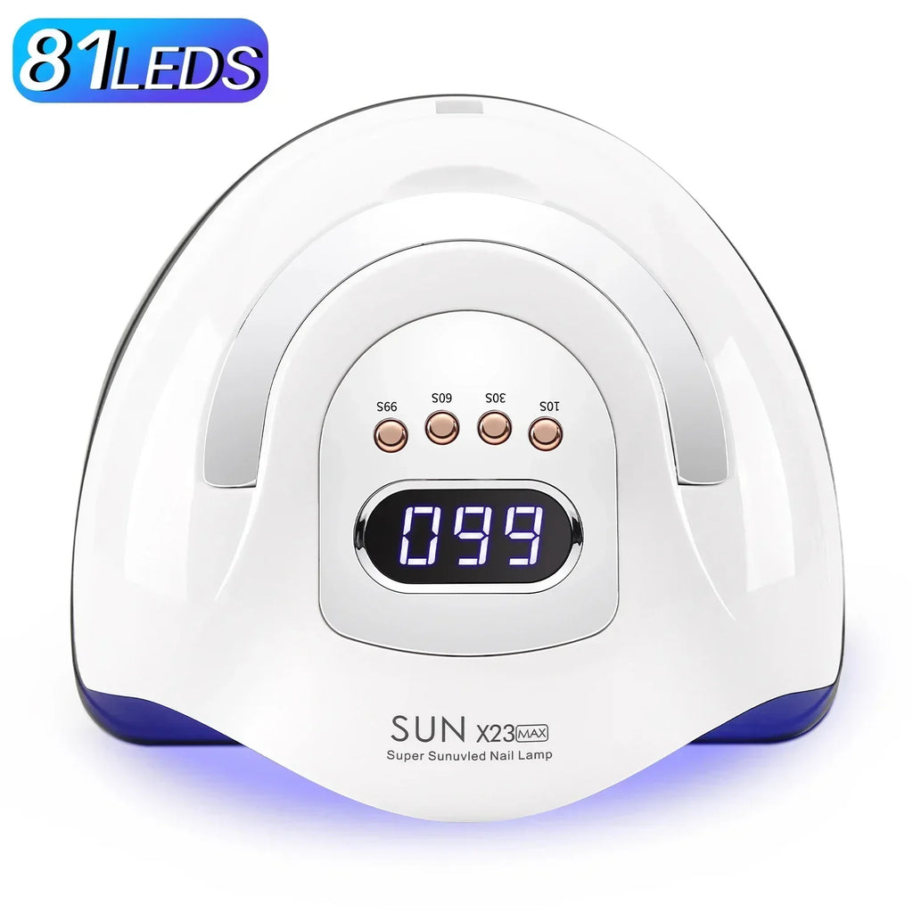 380W UV LED Lamp For Nail Manicure 84LEDS Professional Gel Polish Drying Lamps With Timer Auto Sensor Manicure Salon Tool