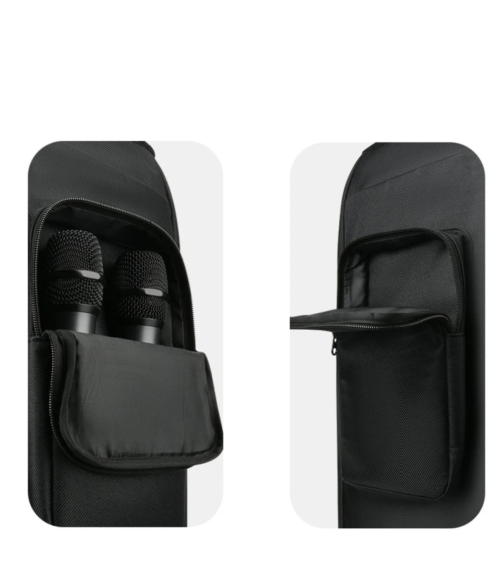 Protective Case For JBL PartyBox STAGE 320 Speaker, Travel Carrying Case Dust Cover with Double Pocket Nylon Mesh Sound Cover