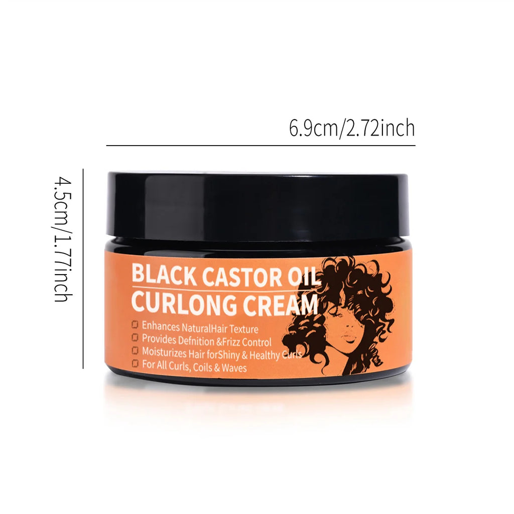Curl Defining Cream Hydrating Smoothing Tangles Reducing Elasticity Improving Anti Frizz Curl Cream