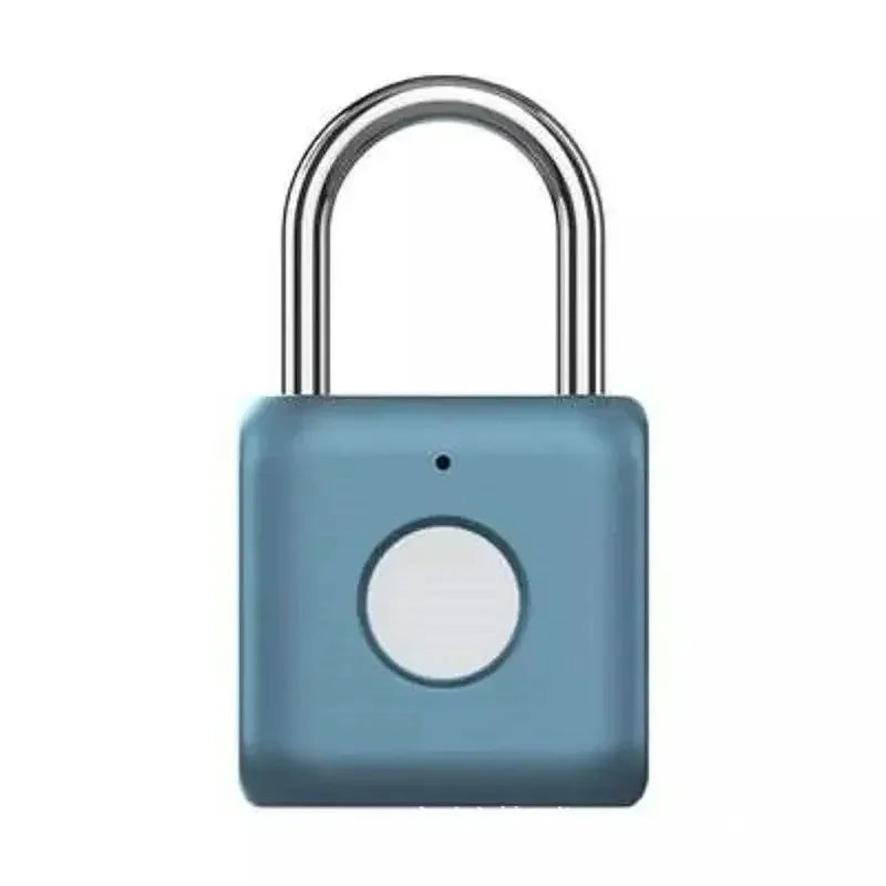 Intelligent Fingerprint Unlock Luggage Cabinet Lock Electronic Lock Head Dormitory Padlock High Security Travel Lock125