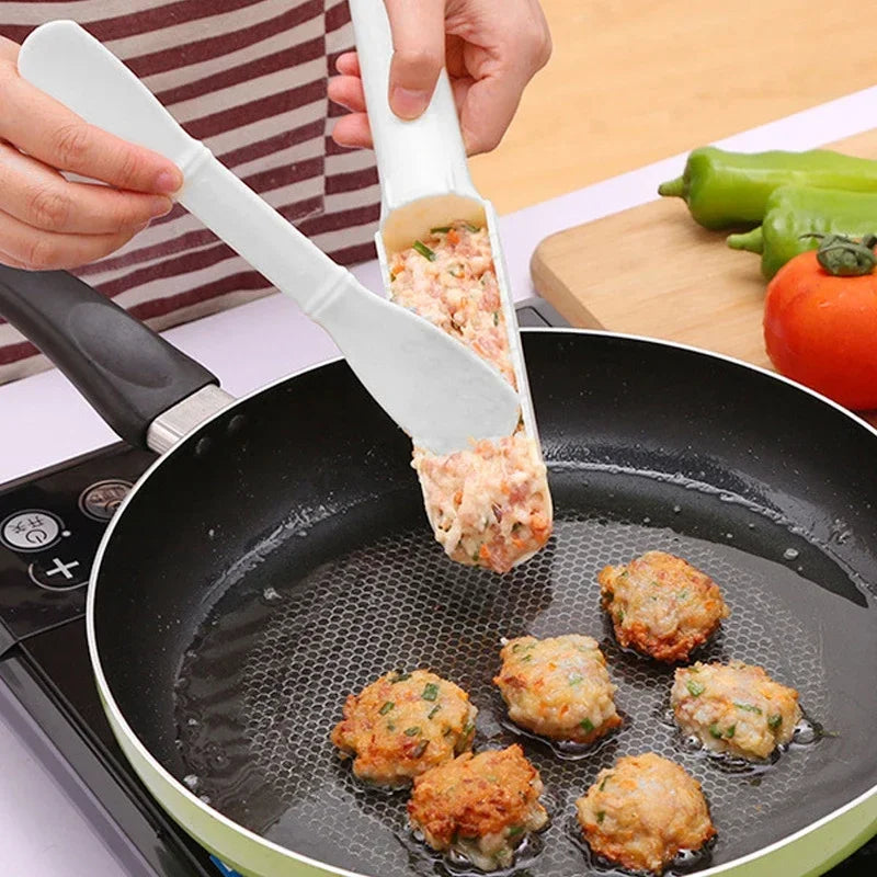 Meatball Maker Cooking Homemade Tool Mold Round Fish Beaf Rice Ball Making Device Barbecue Hot Pot Bean Curd Kitchen Gadgets