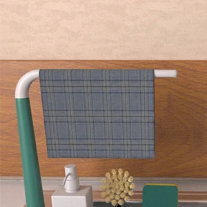 Multipurpose Sink Organizer Rack Telescopic Design with Two Sponge Holders Keeps Kitchen Counter Dry Neat for Cleaning Storage
