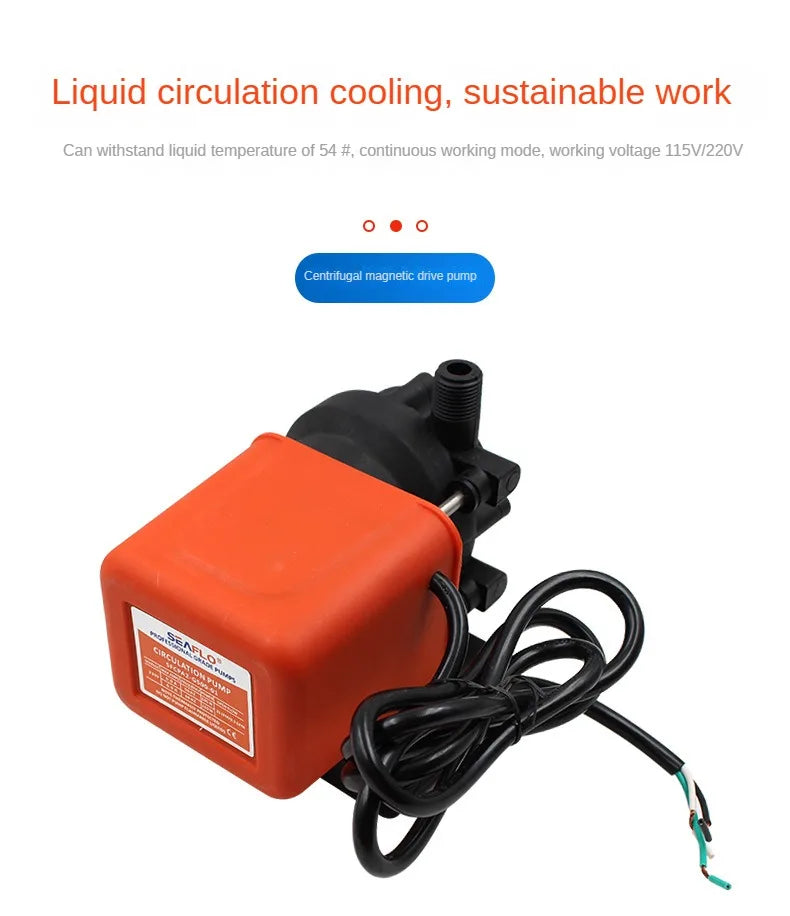 1pcs SEAFLO 500GPH 115V 220V 230V Marine Air Conditioner Magnetic Drive Water Circulation Pump