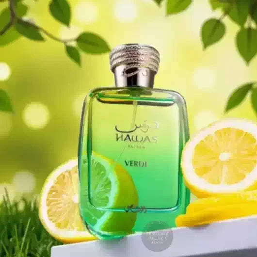 Hawas Verde Ice Perfume, Premium Long-Lasting Men's Eau de Parfum, Luxury Woody Fresh Scent Spray, Best Fragrance Gift.