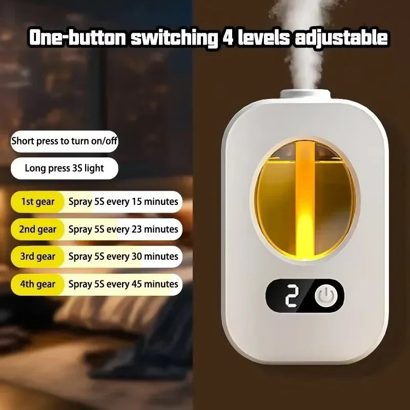 USB Aromatherapy Desktop Diffuser Atomizer Instrument Desktop Humidifier Coverage Appliance With Timing Function Humidifier