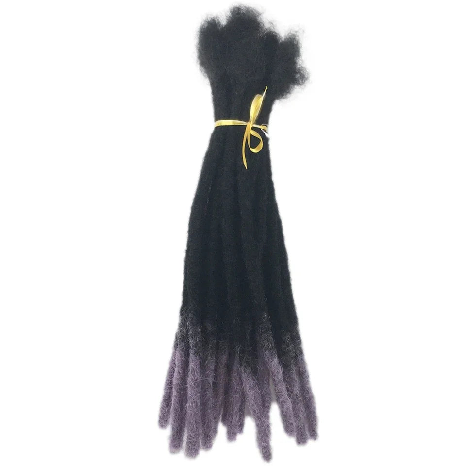 Human Hair Dreadlocks Loc Extensions Kinky Straight Wholesale Crochet Braids  Remy Hair Extensions 10 20 40 60 Strands