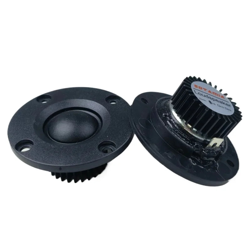 SOTAMIA 2Pcs 2 Inch Tweeter Audio Speaker 52mm 4 Ohm 20W Silk Film Treble Driver DIY Bluetooth Speaker HIFI Music Loudspeaker