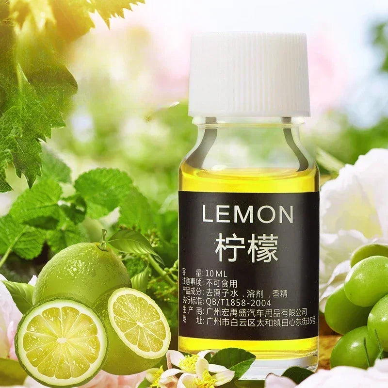 10ml Car Perfume Refill Air Freshener Natural Plant Essential Oil Aroma Diffuser Fragrance Humidifier Essential Oil Freshener